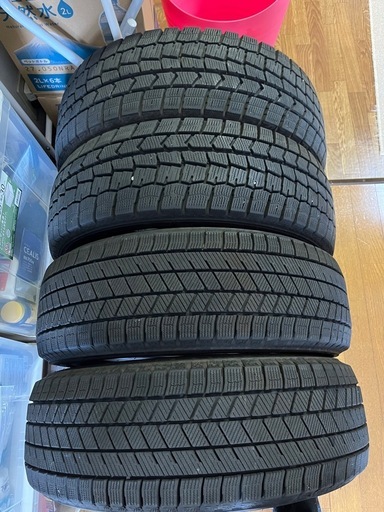 ブリヂストン2本＋ダンロップ2本 スタッドレスタイヤ4本セット 185/60R15 溝8mm