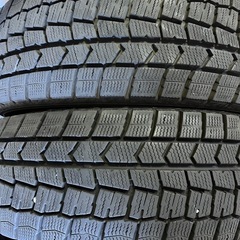 ブリヂストン2本＋ダンロップ2本 スタッドレスタイヤ4本セット 185/60R15 溝8mmの画像