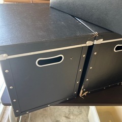 頑丈な蓋付き収納BOXの画像