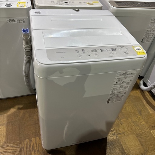 A-604 Panasonic 5.0kg洗濯機❗️2024年製