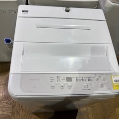 A-604 Panasonic 5.0kg洗濯機❗️2024年製の画像