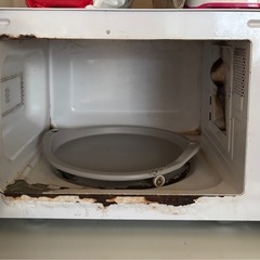 一人暮らし 電子レンジと冷蔵庫の画像