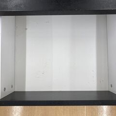 A-313★ジモティ割引あり★【リユースのサカイ野々市店】 TV台　黒 (幅)159cm×(奥行き)40cm×(高さ)29cm　 ※クリーニング済みの画像