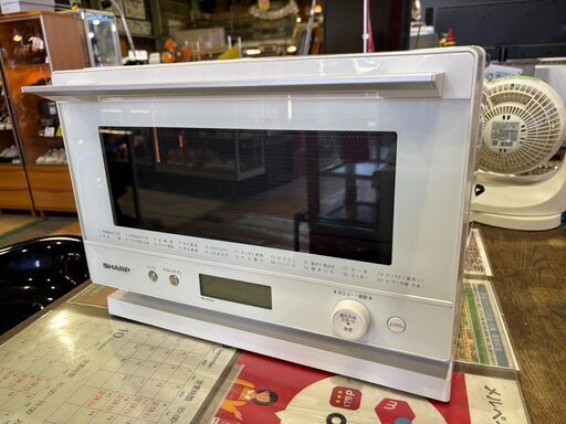 【愛品館 市原店】SHARP　2019年製　オーブンレンジ　RE-WF18A-W　【愛市IFC053594-002】