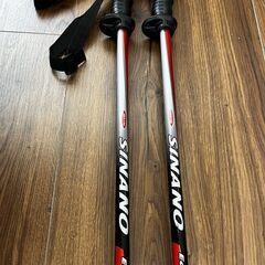 【★引取限定価格】スキー3点セット HANSON ハンソン BEETLスキー板 160cm  スキーブーツ 27.0/27.5cm シナノストックの画像
