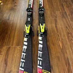 【★引取限定価格】スキー3点セット HANSON ハンソン BEETLスキー板 160cm  スキーブーツ 27.0/27.5cm シナノストックの画像