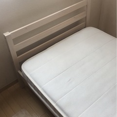 ナチュラル　すのこベッドの画像