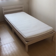 ナチュラル　すのこベッドの画像