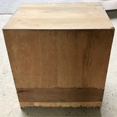 昭和レトロ　木製下駄箱　アンティーク　　の画像