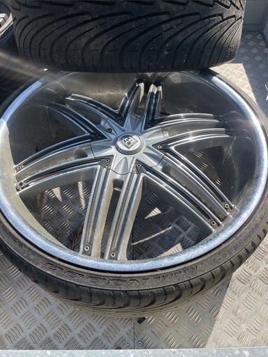 クライスラー300c取り外しホイール24インチ