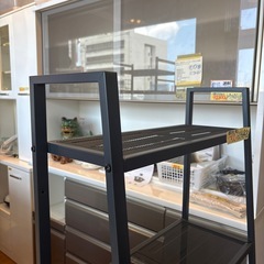 【イケア】【シェルフ】【オープンラック】クリーニング済み【管理番号11010】町の画像
