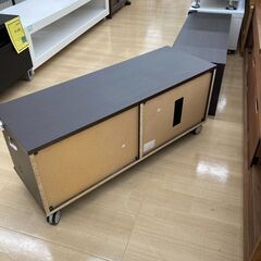 A-318★ジモティ割引あり★【リユースのサカイ野々市店】TV台 ダークブラウン (幅)100cm×(奥行き)35cm×(高さ)44cm ※クリーニング済みの画像