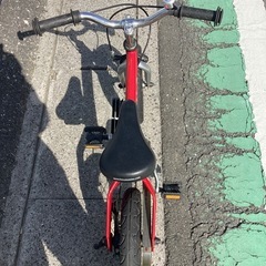 【中古自転車】　Henshin BIKE (赤)  12インチの画像