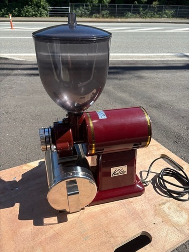 中古品 カリタ Kalita 電動コーヒーミル ハイカットミル グラインダー 動作問題なし 厨房