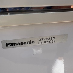 ■中古品 パナソニック四面ガラス式ショーケース SSR-165BN 122L 2018年 432Ｘ438Ｘ1397ｍｍ 厨房 動作問題なし■の画像