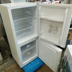 3か月間保証☆配達有り！15000円(税込）ニトリ 2ドア冷蔵庫 106L 2021年製 ホワイトの画像