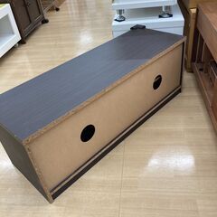 A-319★ジモティ割引あり★【リユースのサカイ野々市店】TV台 茶 ブラウン (幅)100cm×(奥行き)34cm×(高さ)36cm ※クリーニング済みの画像