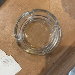 【引き取り限定】【無料】中古品　ガラス灰皿　5個セットの画像