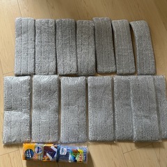 フロアモップ バケツ付き フローリングモップの画像