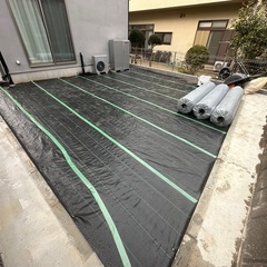 副業で人工芝を施行してます - 藤沢市