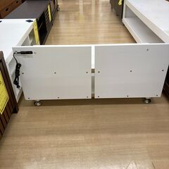 A-320★ジモティ割引あり★【リユースのサカイ野々市店】TV台 白 ホワイト (幅)cm×(奥行き)cm×(高さ)cm ※クリーニング済みの画像