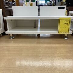 A-320★ジモティ割引あり★【リユースのサカイ野々市店】TV台 白 ホワイト (幅)cm×(奥行き)cm×(高さ)cm ※クリーニング済みの画像