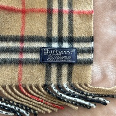 BURBERRY バーバリー burberrys バーバリーズマフラー ストール ショール スカーフブラウン茶色ベージュノバチェックcashmereカシミヤカシミア100％縦126センチ横28.5センチイングランド製イギリス製英国製レディースメンズユニセックスの画像