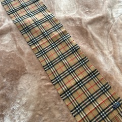 BURBERRY バーバリー burberrys バーバリーズマフラー ストール ショール スカーフブラウン茶色ベージュノバチェックcashmereカシミヤカシミア100％縦126センチ横28.5センチイングランド製イギリス製英国製レディースメンズユニセックスの画像