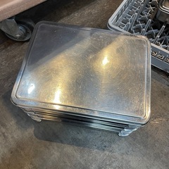 【引き取り限定】中古品　角バット 4段セットの画像