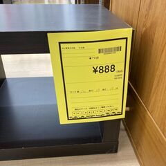 A-322★ジモティ割引あり★【リユースのサカイ野々市店 TV台 ブラック (幅)100cm×(奥行き)39cm×(高さ)39cm ※クリーニング済みの画像