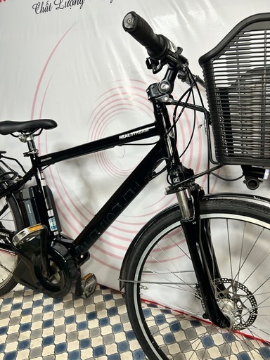 No.530 ブリヂストン リアルストリーム 2011 RS681 電動アシスト自転車整備済み26インチ内装8段変速