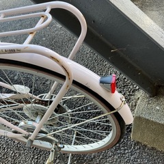 自転車 女の子 24インチ 小学生 中古品 MAHALOの画像