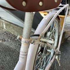 自転車 女の子 24インチ 小学生 中古品 MAHALOの画像
