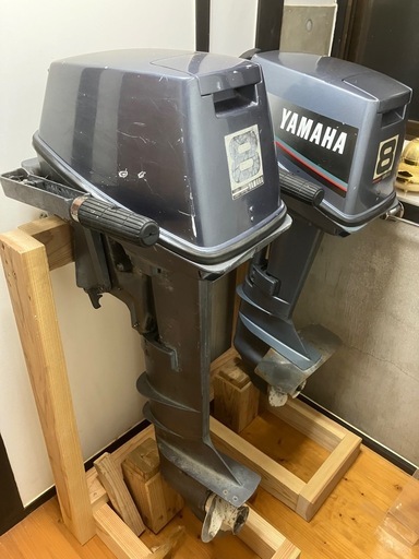 ヤマハ2スト8馬力ジャンク2セット一旦打ち切り