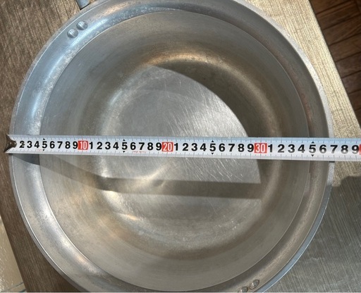 DON打出円付鍋 36cm アルミ鍋