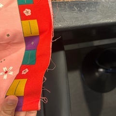 ひな祭り布の画像