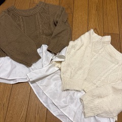 冬服95サイズ 6枚トレーナー ニット の画像