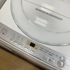 【安心！6ヶ月間の保証付き！】SHARP 全自動洗濯入荷しました！の画像