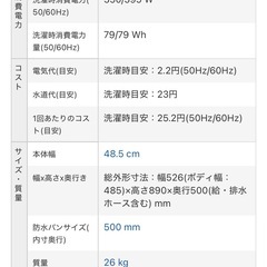 美品　洗濯機　5.5kg　ハイアール　JW-U55A-Kの画像
