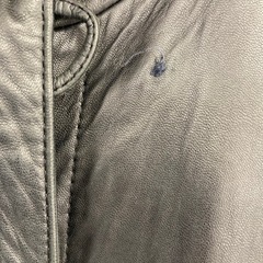 レザーコートの画像