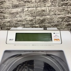 545 パナソニック　家庭用　洗濯機　大容量8kg 小型　一人暮らし　同棲の画像