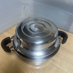 蒸し器  揚げ物 両手鍋 多用鍋  の画像