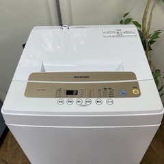 R741 ☀️ アイリスオーヤマ 洗濯機（5.0㎏）21年製 IAW-T502EN ⭐ 動作確認済 ⭐ クリーニング済の画像