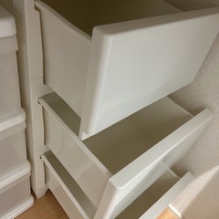 決まりました洋服収納ケース2点の画像