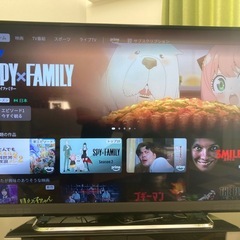 TOSHIBA REGZA58インチ液晶テレビTV  の画像