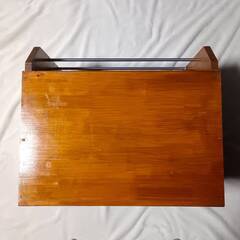 木製ラック マガジンラック・キャスター付きの画像