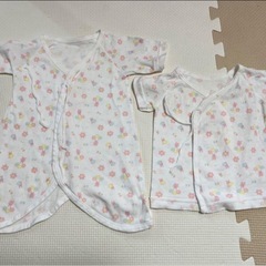 新生児肌着　コンビ肌着・短肌着・ロンパース　まとめ売り　12枚セット売りの画像