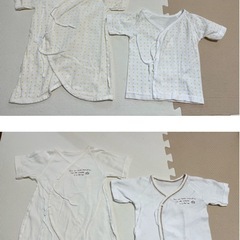 新生児肌着　コンビ肌着・短肌着・ロンパース　まとめ売り　12枚セット売りの画像