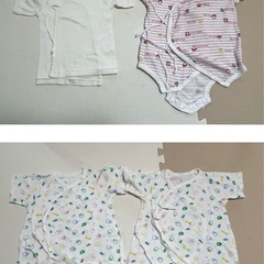 新生児肌着　コンビ肌着・短肌着・ロンパース　まとめ売り　12枚セット売りの画像