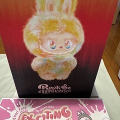 【正規品・未開封】ラブブ　ぬいぐるみ　ポップマートの画像
